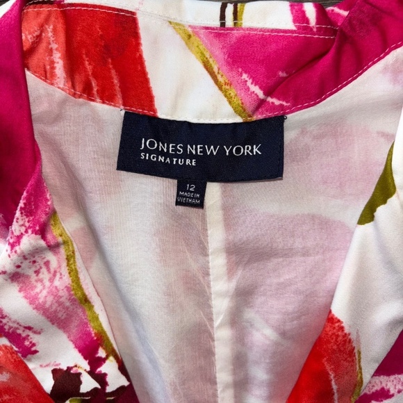 New jones New York size 12 spring summer dress - Picture 4 of 10